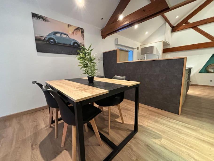 Mini-Loft, Terrasse 24M2, Internet Haut-Debit, Garage Prive Et Place De Parking Audincourt المظهر الخارجي الصورة